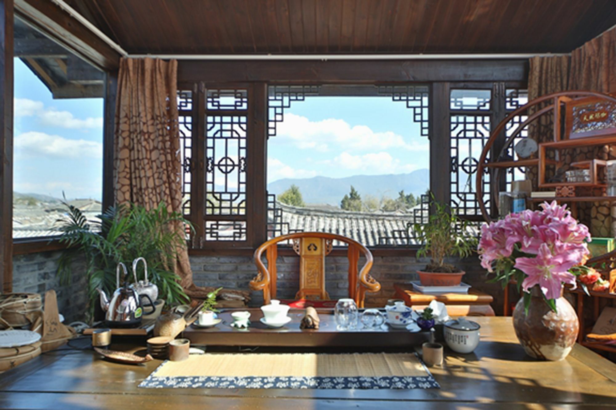 He Mu Ju Inn Zhongyi Branch Lệ Giang Ngoại thất bức ảnh